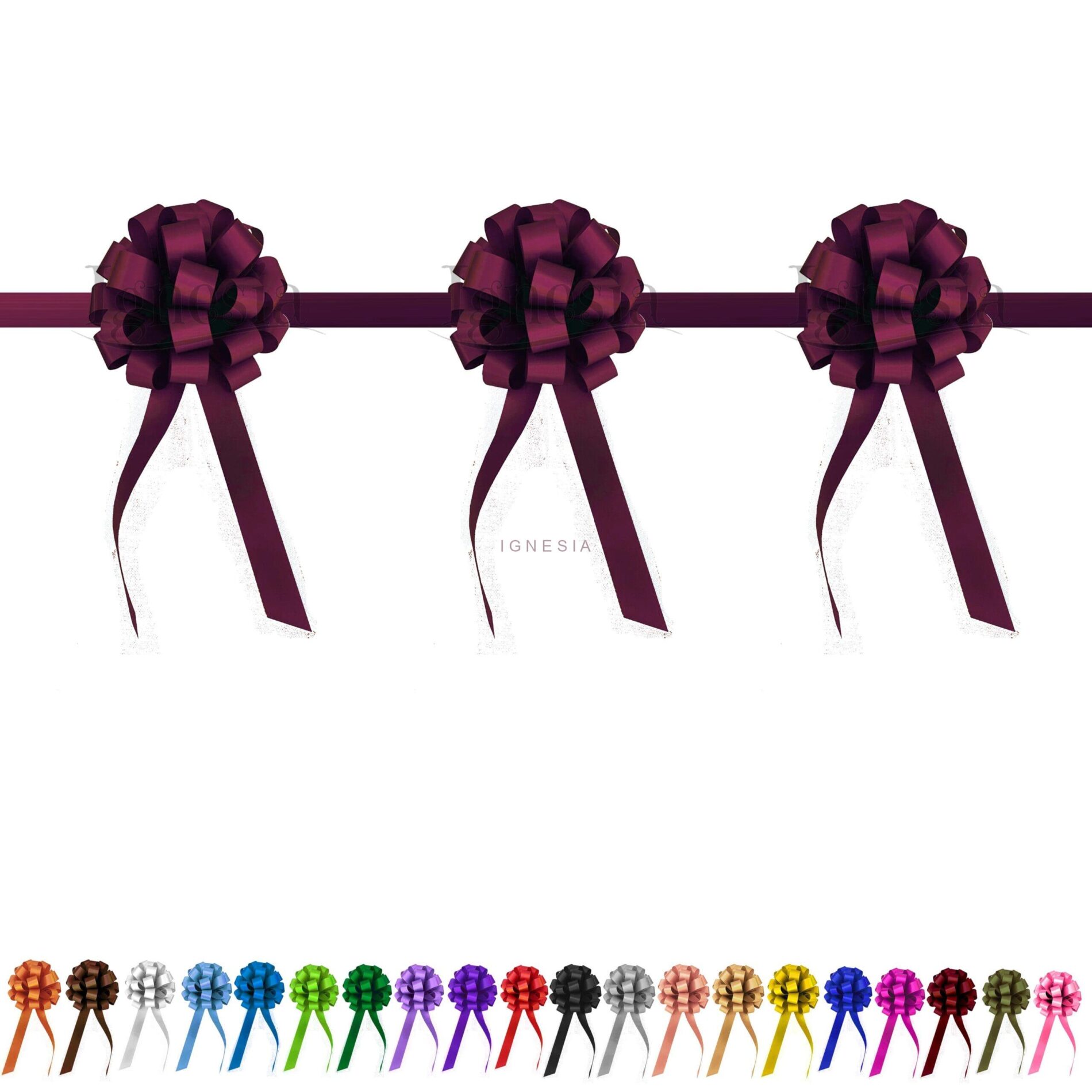 Pita Peresmian Jumbo 3 Pompom untuk Pembukaan Kantor - Gambar 5