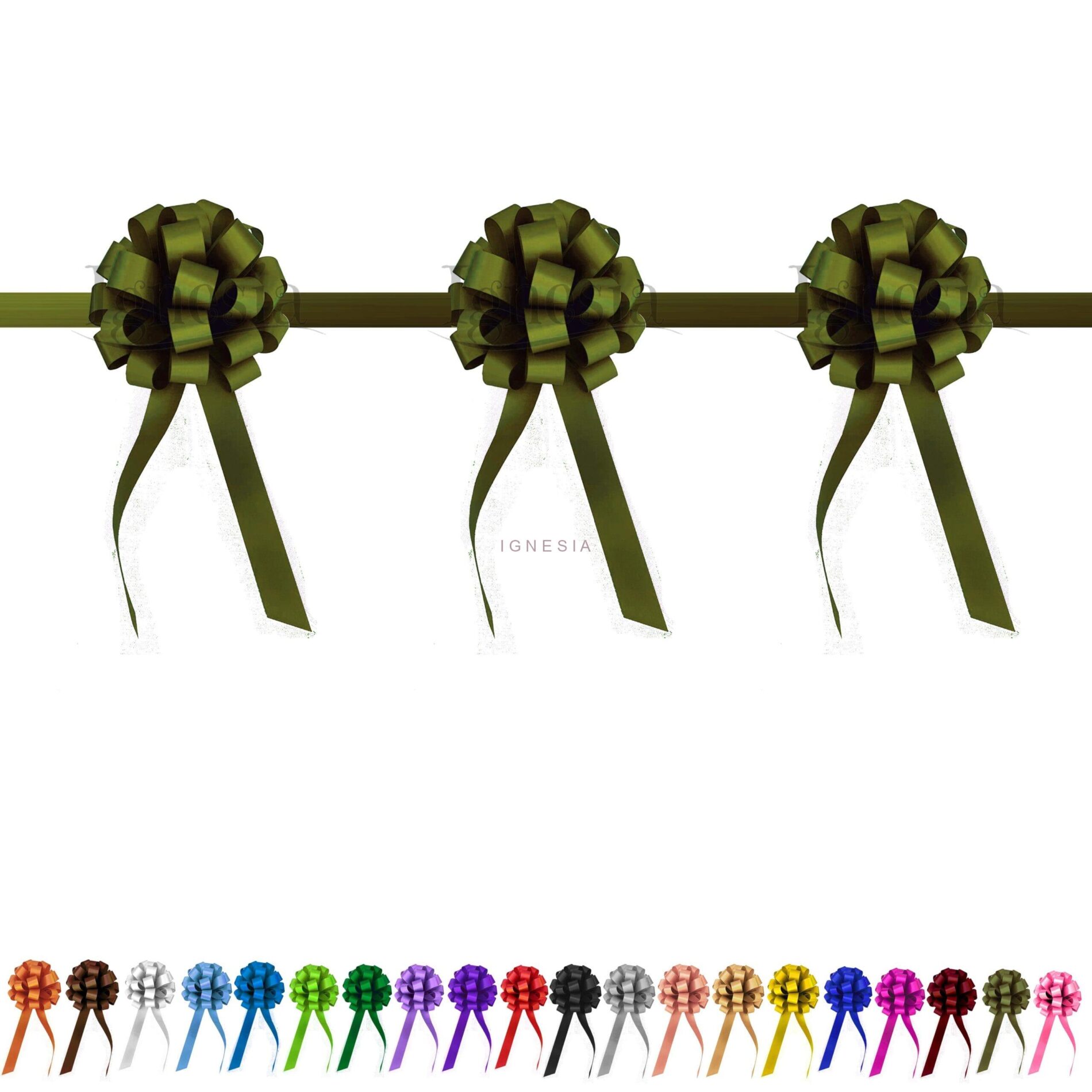 Pita Peresmian Jumbo 3 Pompom untuk Pembukaan Kantor - Gambar 4