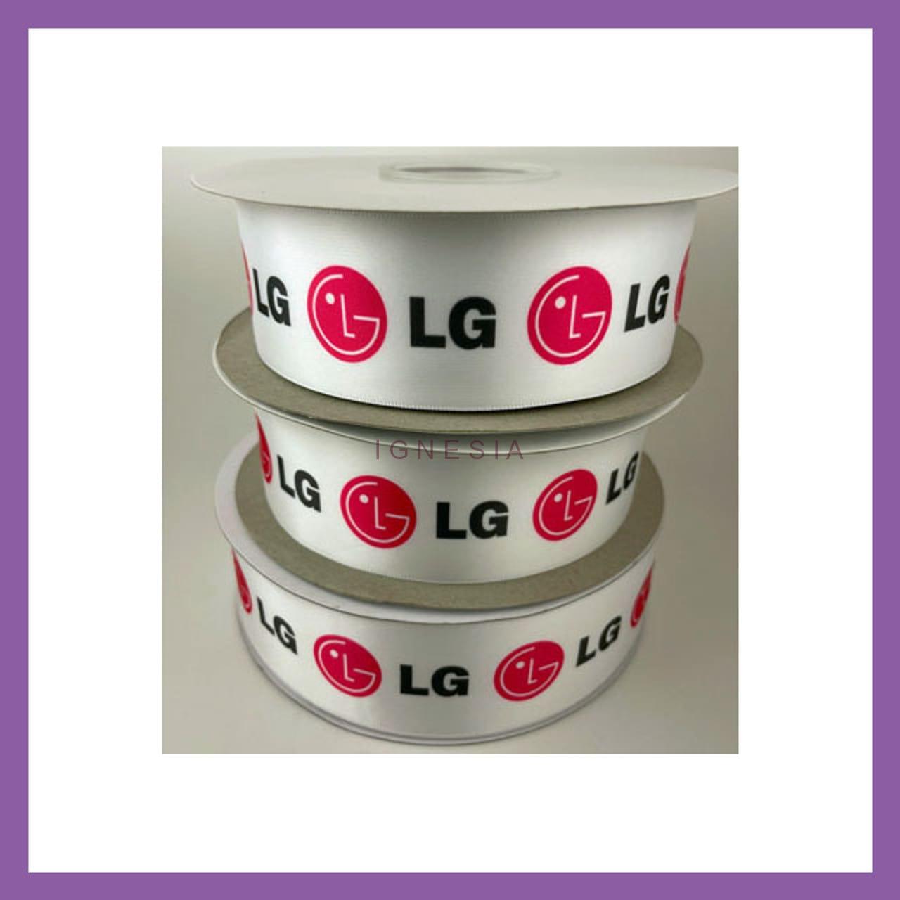 Cetak Pita Satin 2, 2.5 4 & 5 cm atau 1 & 2 Inch Warna Lengkap Harga Per Roll - Gambar 4