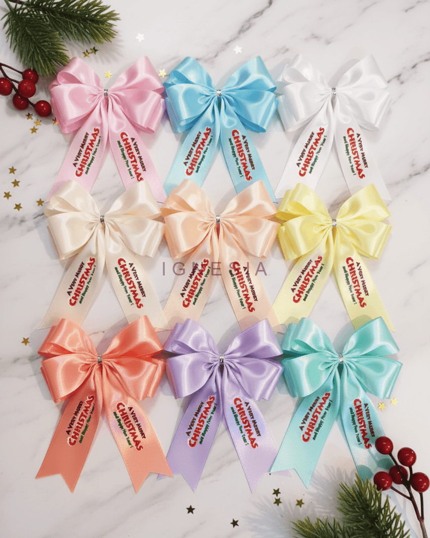 Pita Kado Ulang Tahun Cetak Ucapan Bahan Satin Premium Jadi - Gambar 8